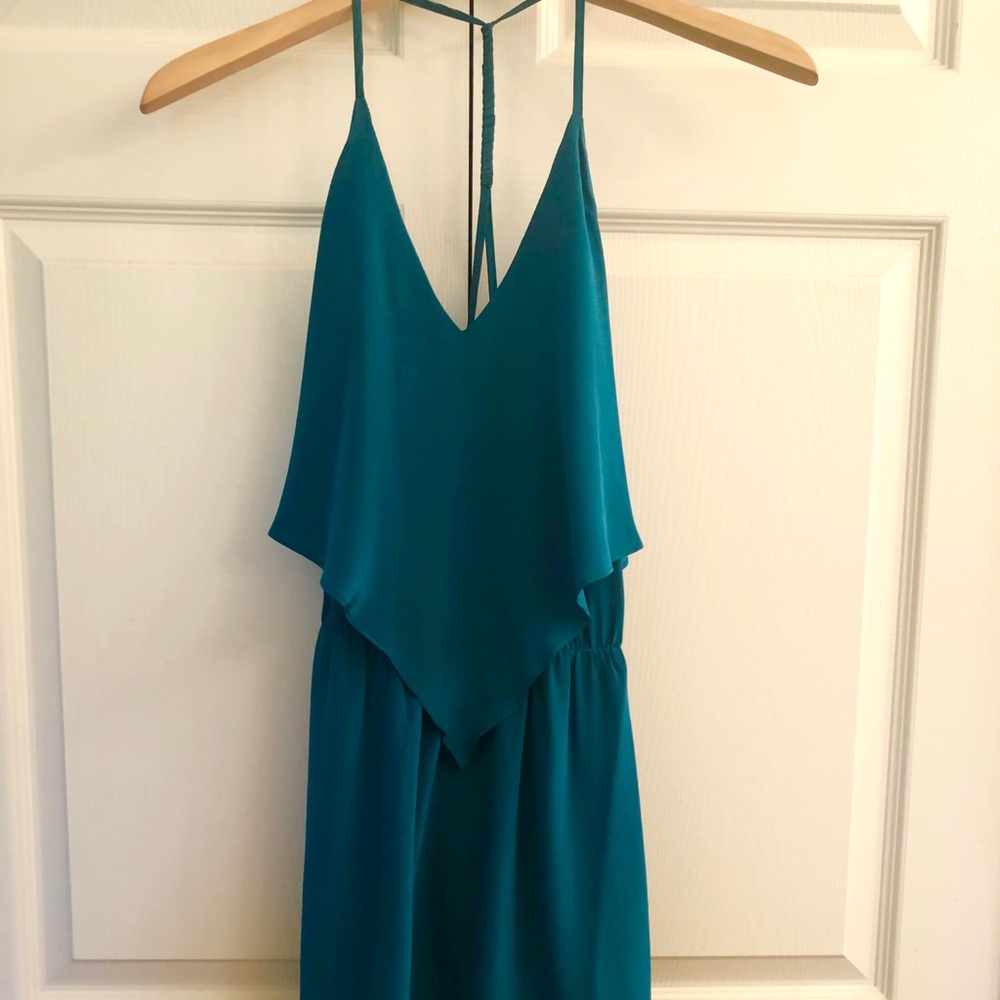 Rory Beca Silk Turquoise Dress